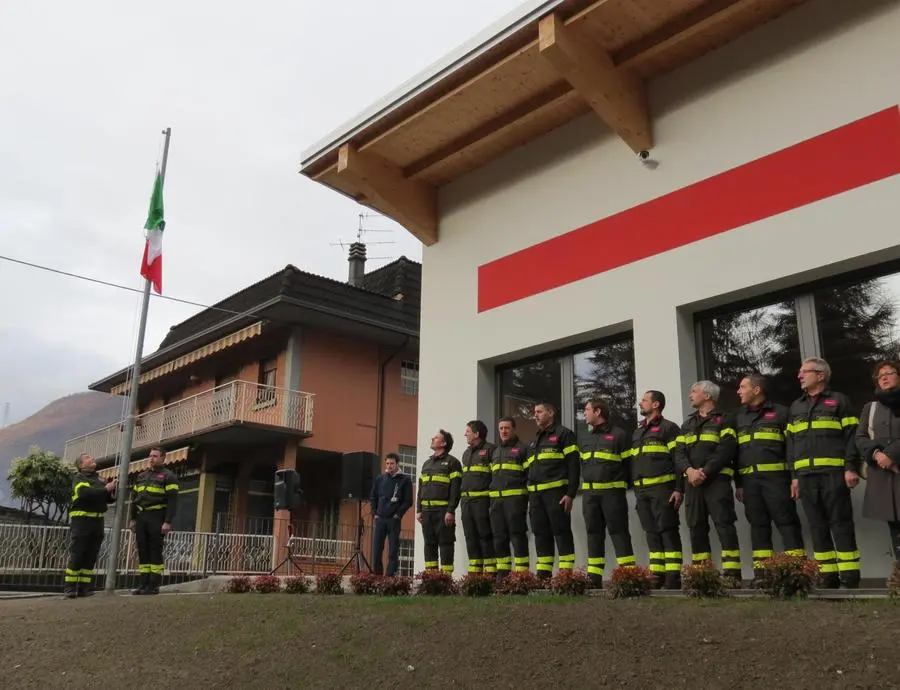 Vigili del fuoco di Breno, inagurata la nuova caserma