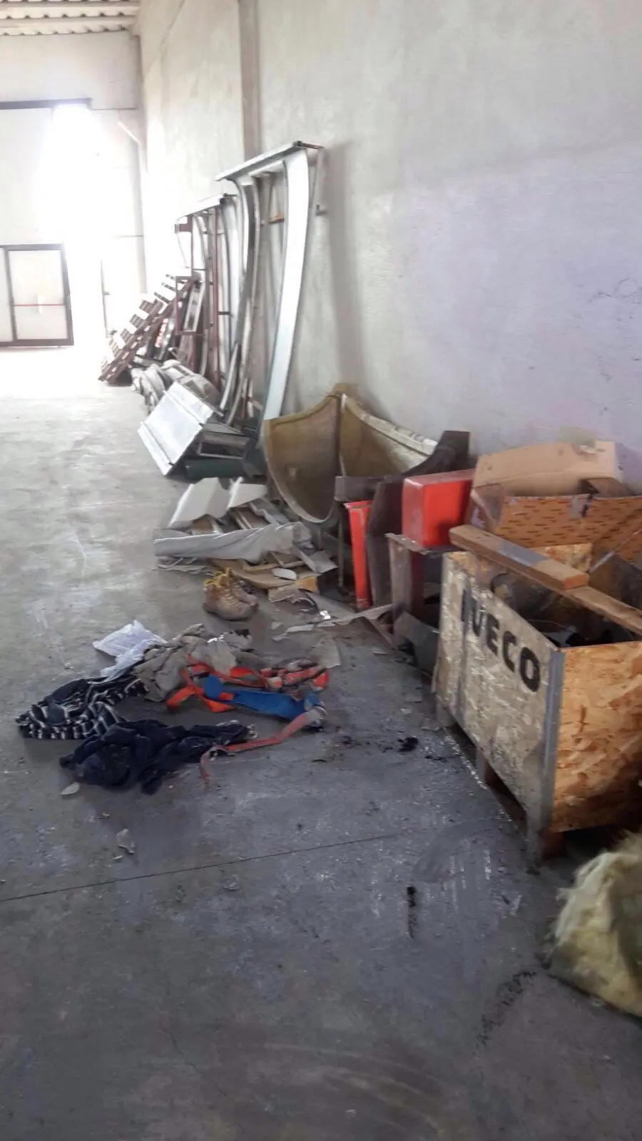 L'infortunio a Dello