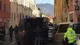 Lo sgombero in via Marsala