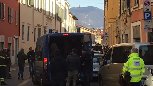 Lo sgombero in via Marsala