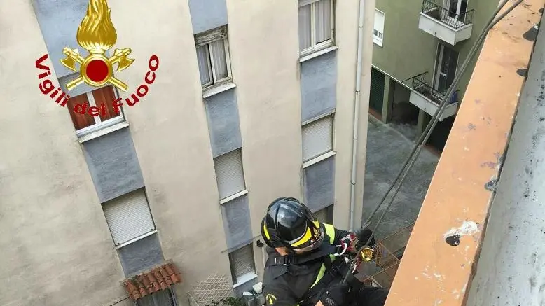 Vigili del Fuoco in azione... alpinistica