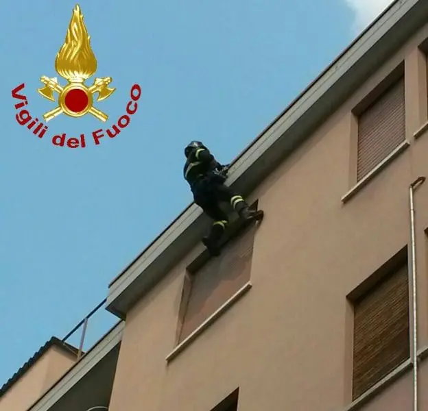 Vigili del Fuoco in azione... alpinistica