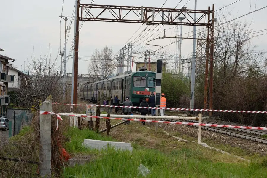 L'incidente ferroviario in via Ziziola