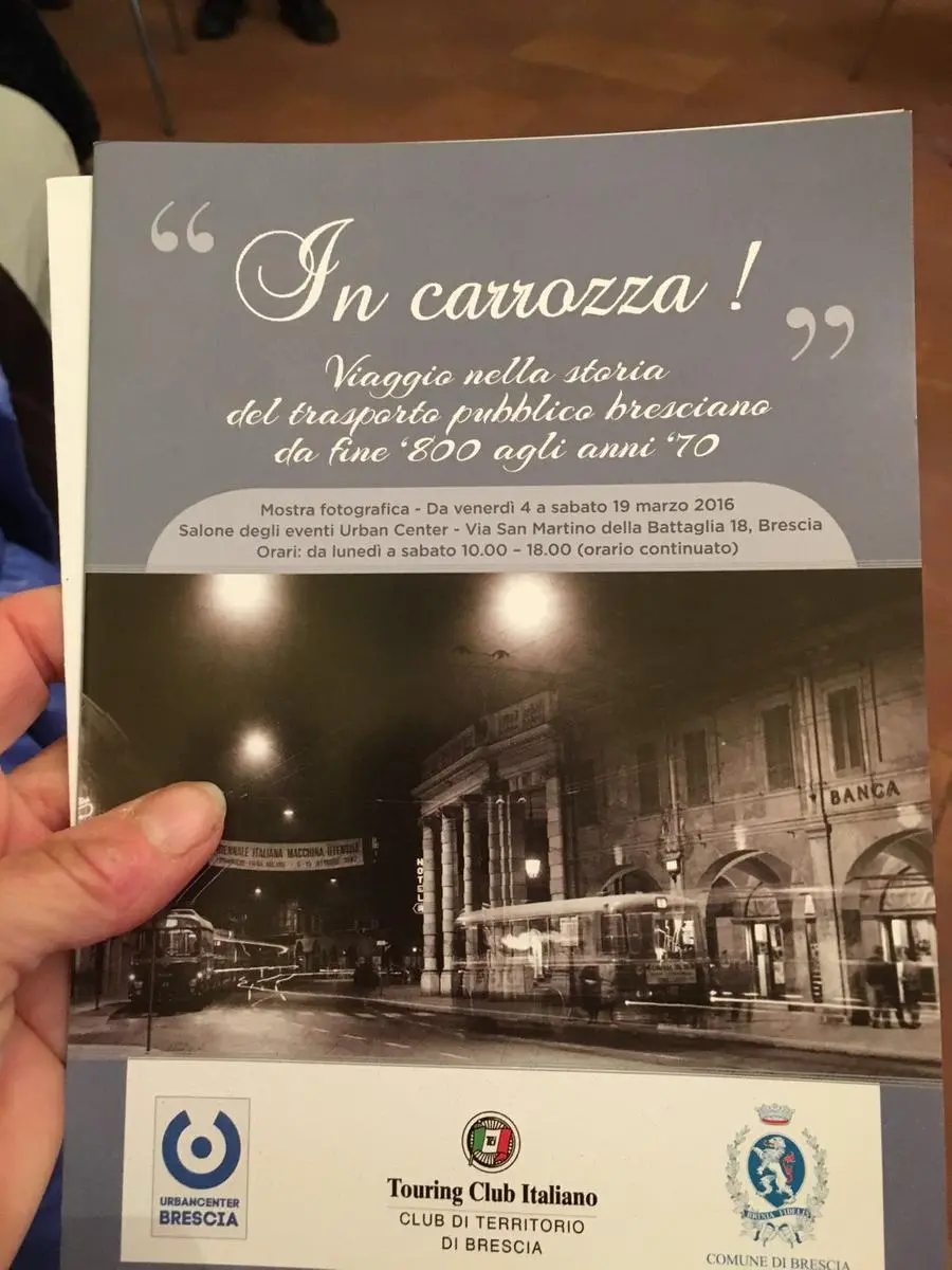 In Carrozza!, in mostra il tpl a Brescia