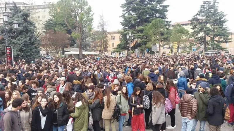 Il corteo attraverso gli scatti dei nostri utenti