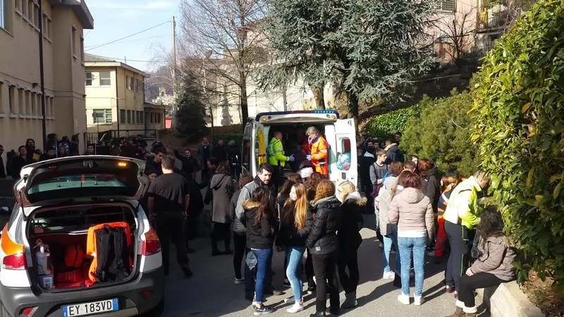 Evacuazione alla don Angelo Tedoldi