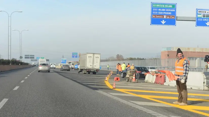Lavori in Tangenziale Sud