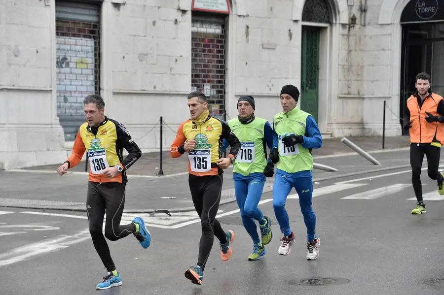 I corridori che hanno preso parte alla Metro Run