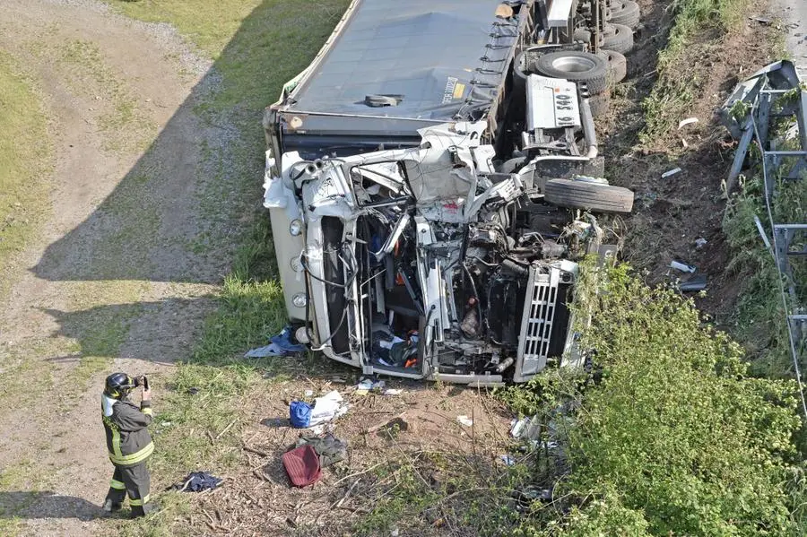 L'incidente sulla Sp 236