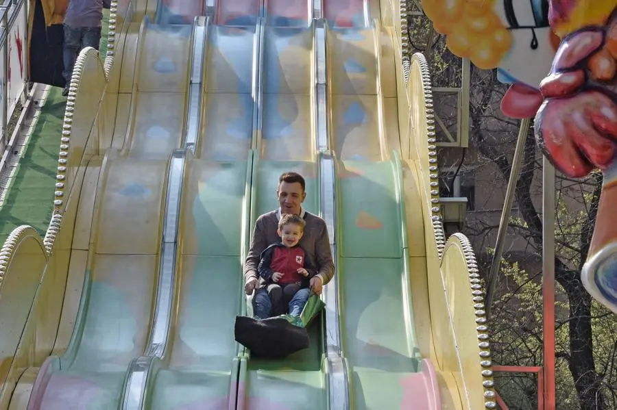 Il Luna Park a Campo Marte
