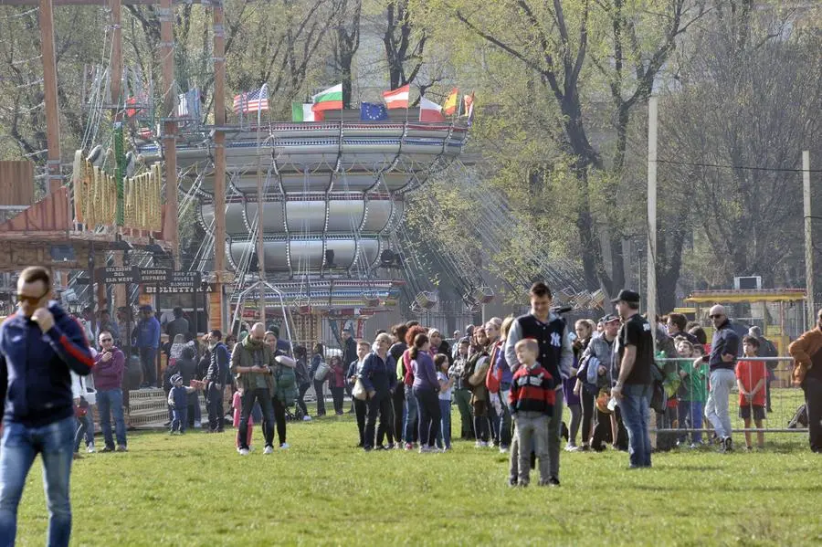 Il Luna Park a Campo Marte