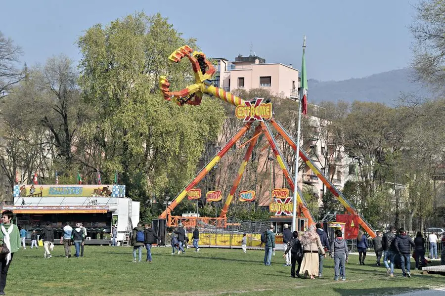Il Luna Park a Campo Marte