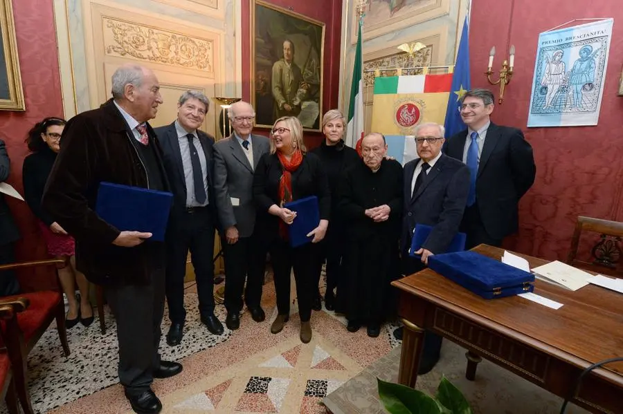 Premio della brescianità: la cerimonia di consegna