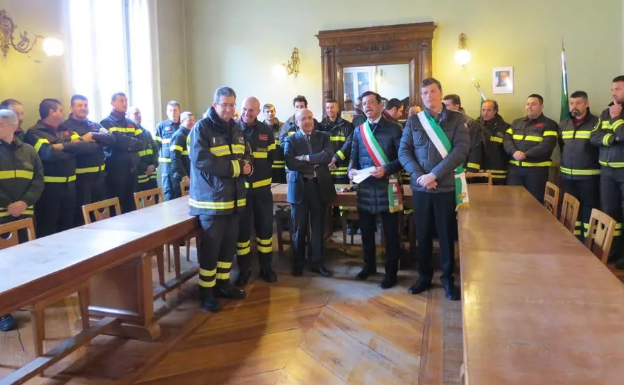 Vigili del fuoco di Breno, inagurata la nuova caserma