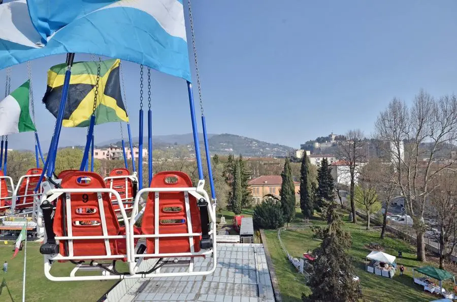 Il Luna Park a Campo Marte