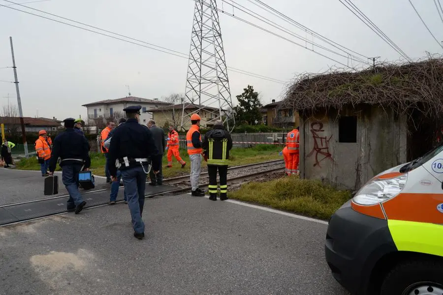 L'incidente ferroviario in via Ziziola