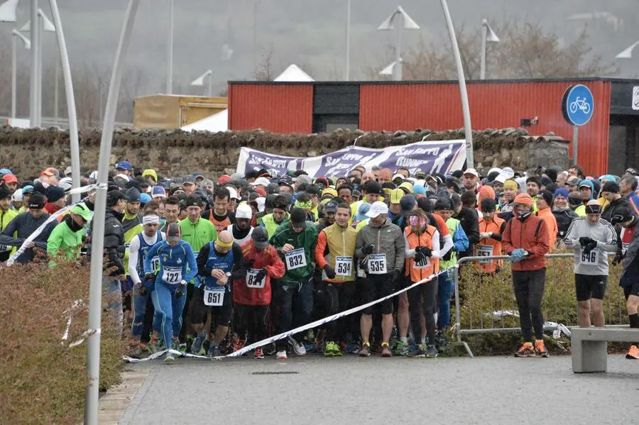 I corridori che hanno preso parte alla Metro Run