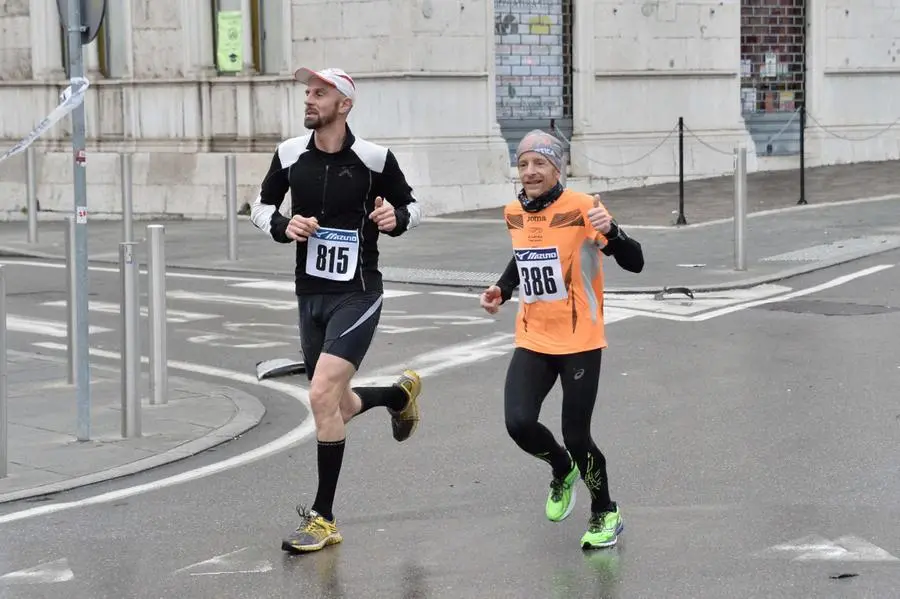 I corridori che hanno preso parte alla Metro Run