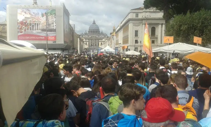 I bresciani a Roma per il Giubileo dei ragazzi