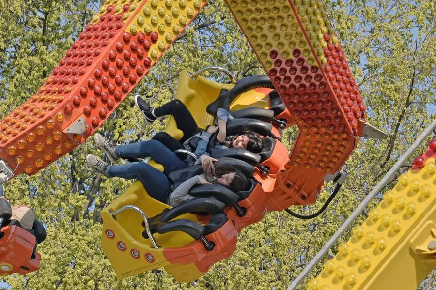 Il Luna Park a Campo Marte