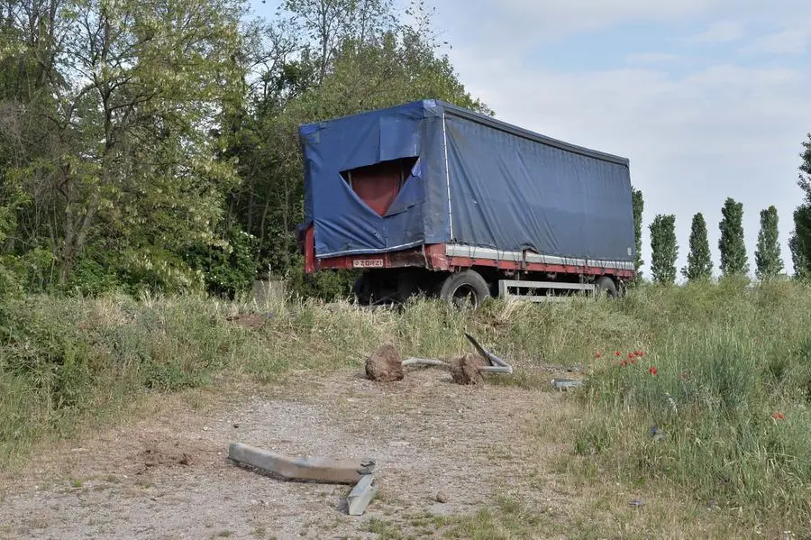 L'incidente sulla Sp 236