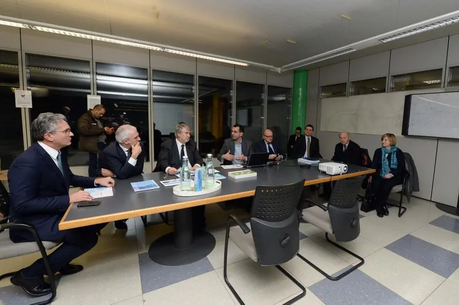 Il ministro Poletti in visita al termoutilizzatore
