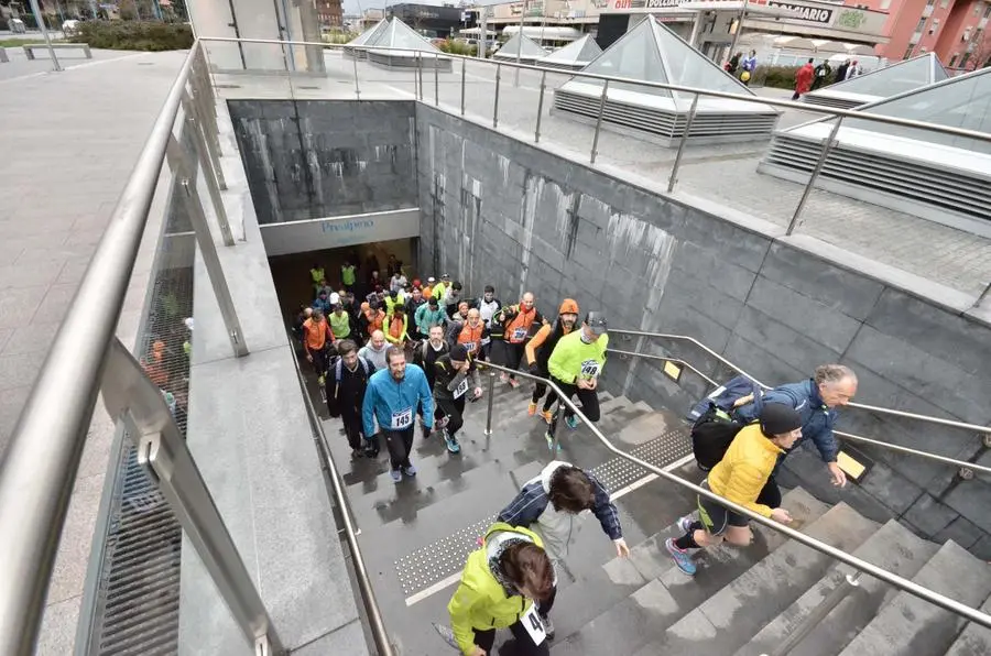 I corridori che hanno preso parte alla Metro Run