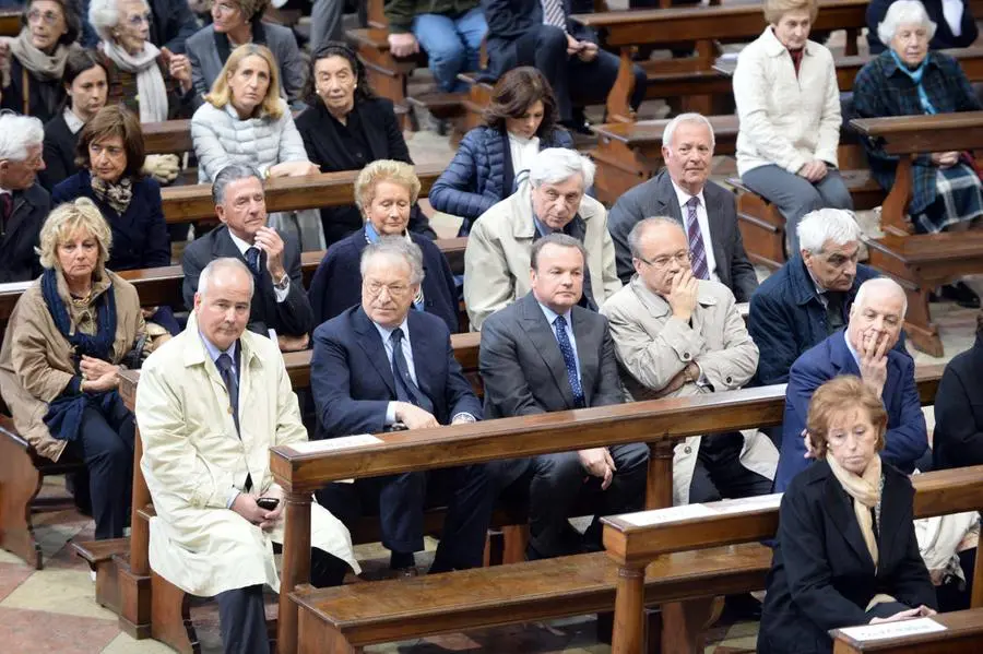 L'addio in cattedrale ad Alberto Folonari