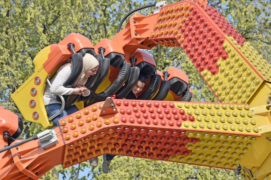 Il Luna Park a Campo Marte