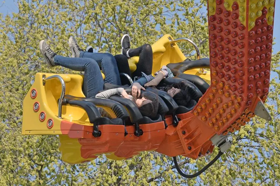 Il Luna Park a Campo Marte
