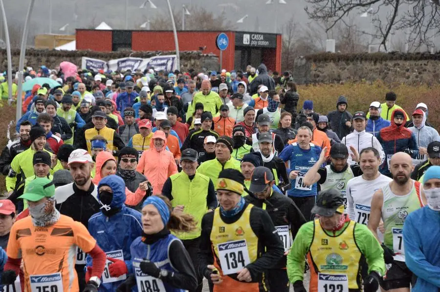 I corridori che hanno preso parte alla Metro Run