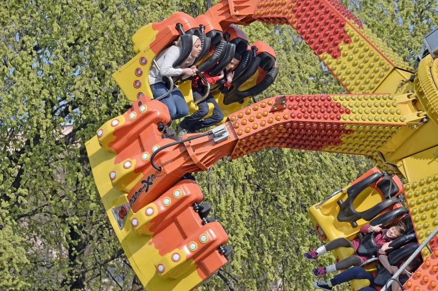 Il Luna Park a Campo Marte