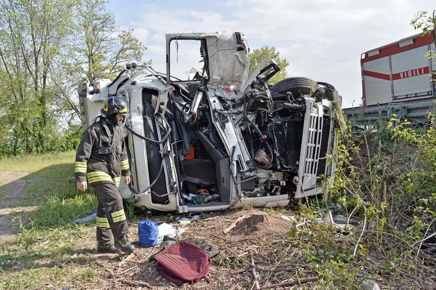 L'incidente sulla Sp 236
