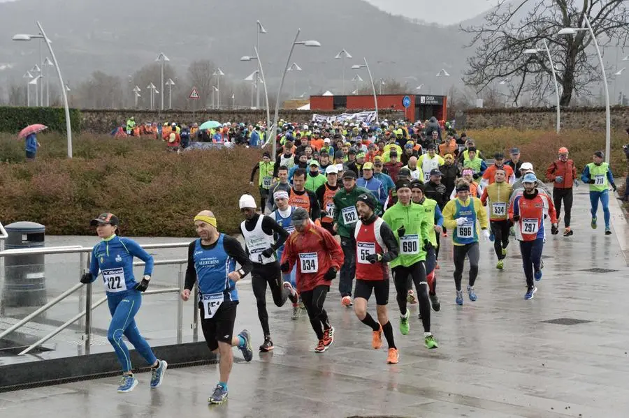 I corridori che hanno preso parte alla Metro Run