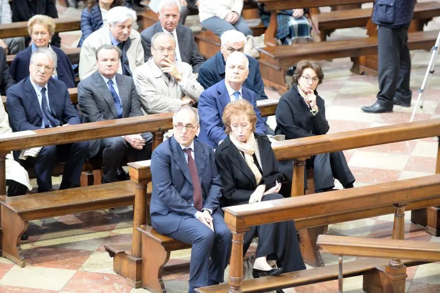 L'addio in cattedrale ad Alberto Folonari