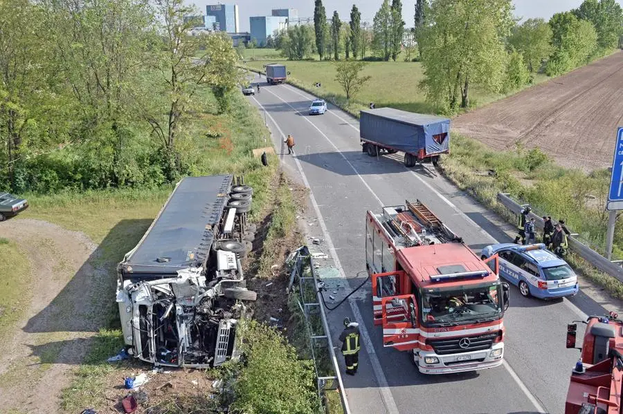 L'incidente sulla Sp 236