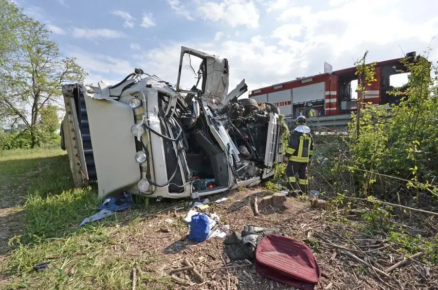 L'incidente sulla Sp 236