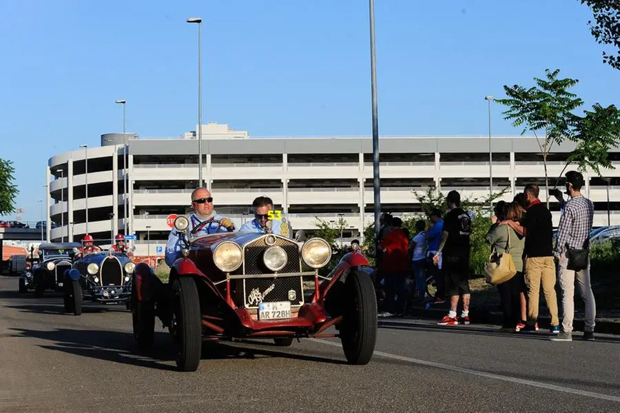 Mille Miglia, il passaggio a Modena nel Museo Ferrari