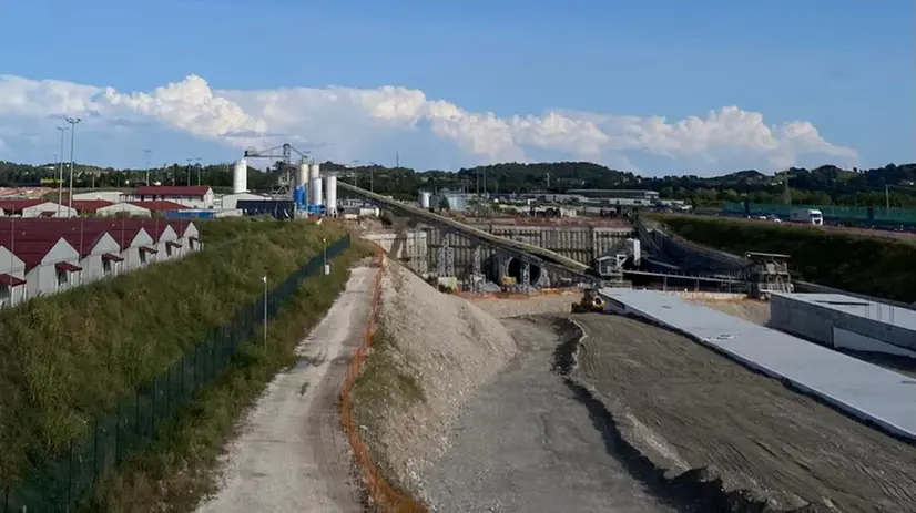 Un cantieri per la realizzazione della linea Tav - © www.giornaledibrescia.it