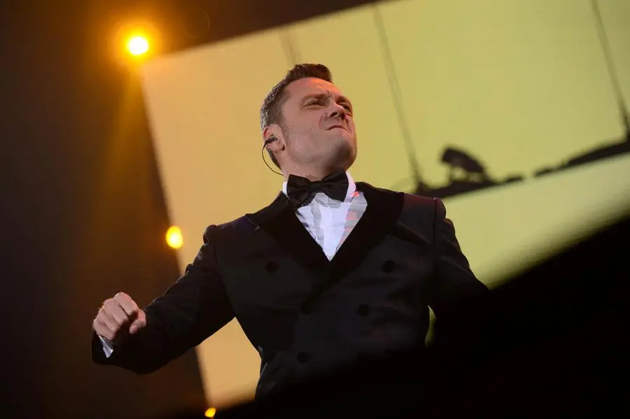 Tiziano Ferro in concerto al PalaGeorge