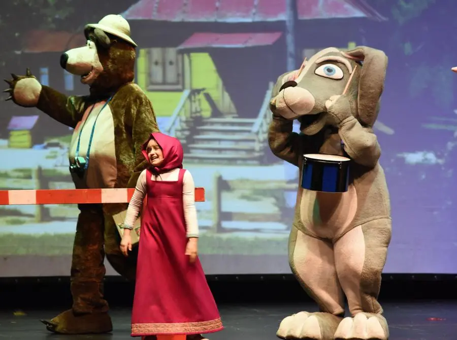 Masha e Orso protagonisti al PalaBanco