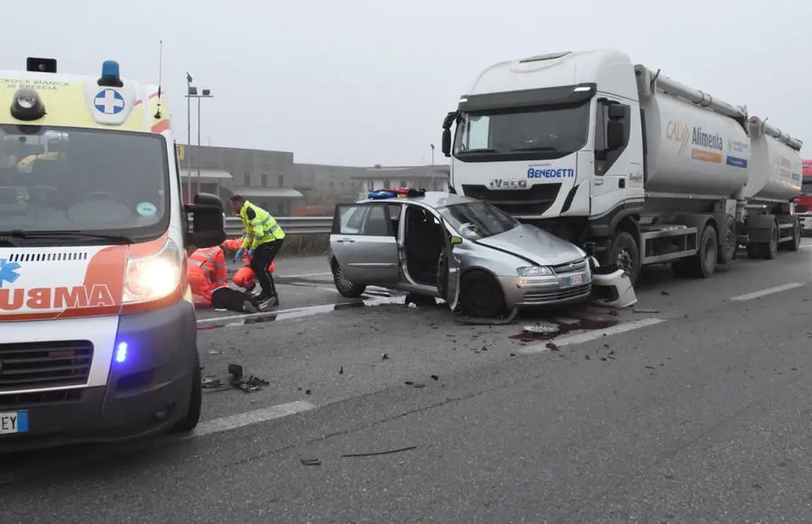 Incidente mortale a Montichiari