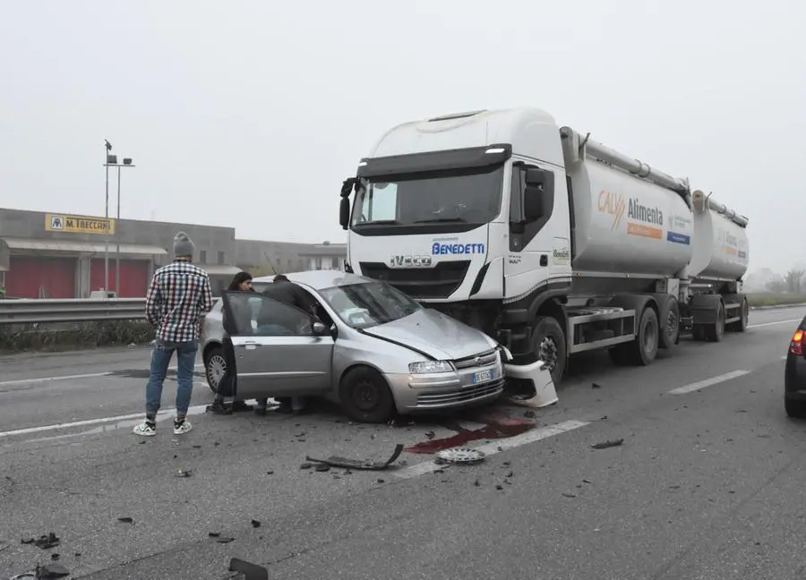 Incidente mortale a Montichiari