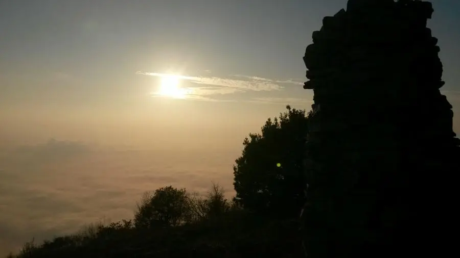 Nebbia dal Monte Maddalena
