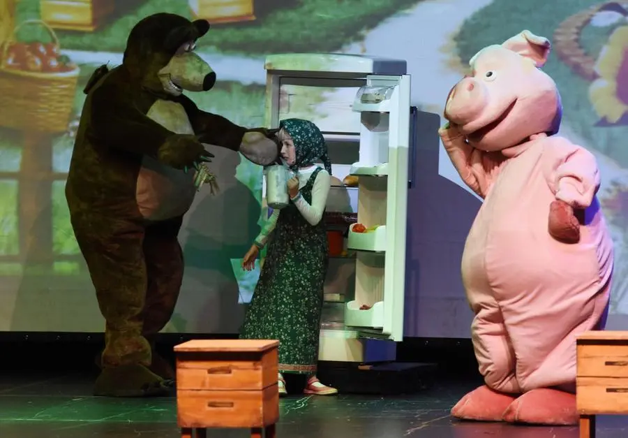 Masha e Orso protagonisti al PalaBanco