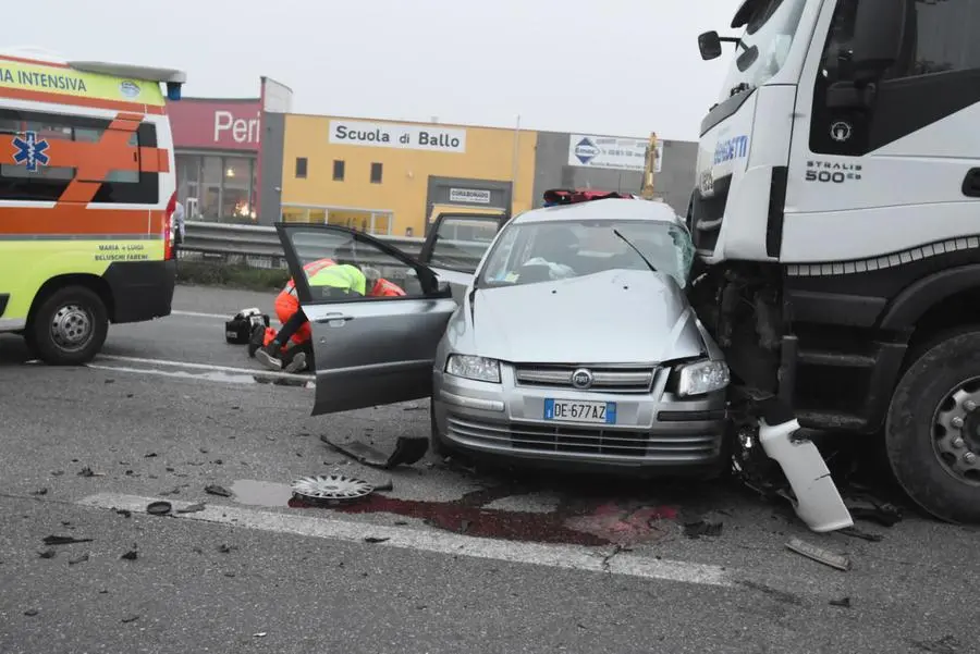 Incidente mortale a Montichiari