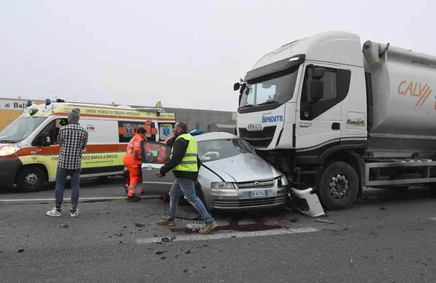 Incidente mortale a Montichiari