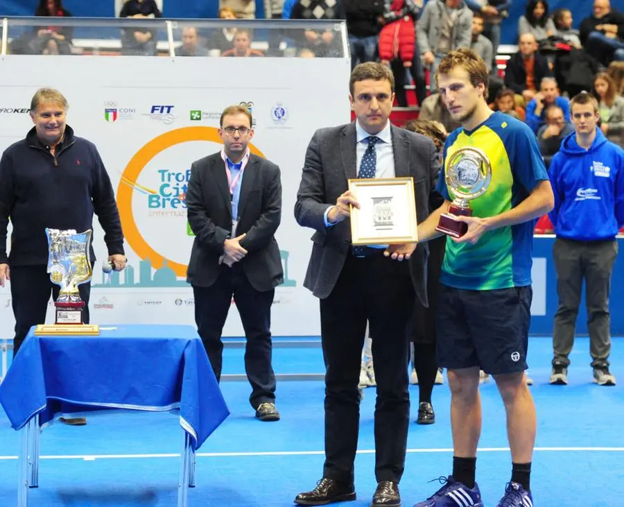Tennis, il Trofeo Città di Brescia a Igor Sijsling
