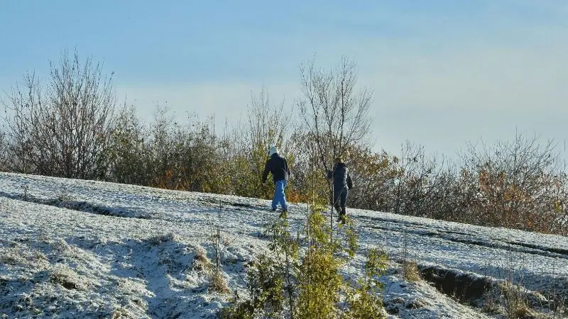 Prima neve sulla Maddalena