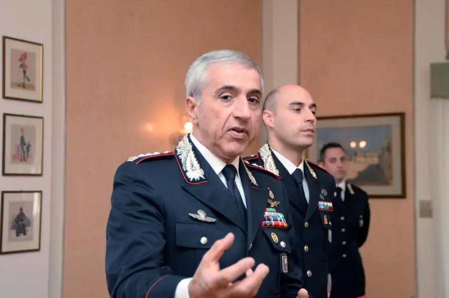 La conferenza stampa di fine anno dei Carabinieri
